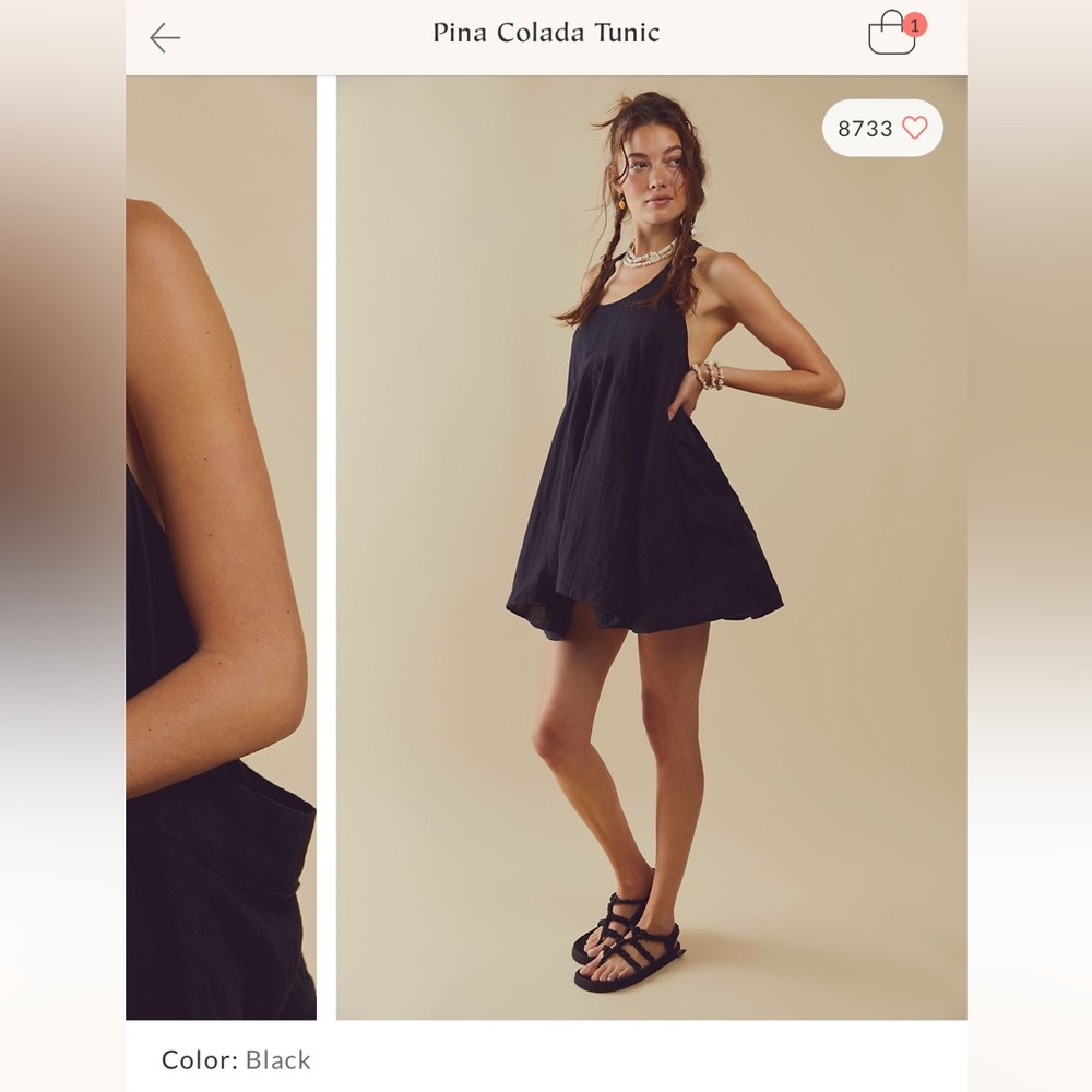 Free People Pina Colada Tunic NWT